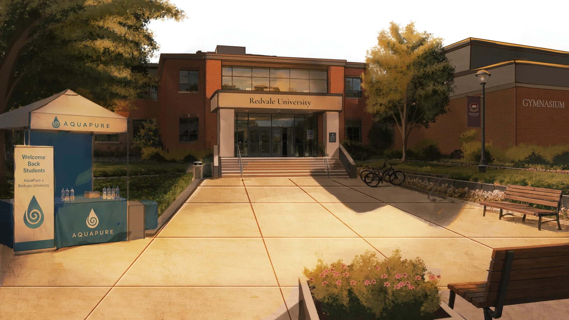 Redvale University during afternoon.